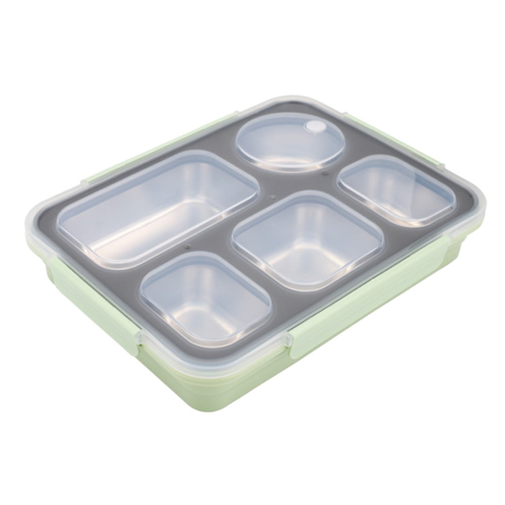 Stainless Steel Insulated lunch Box Student Lunch Box With Lid
