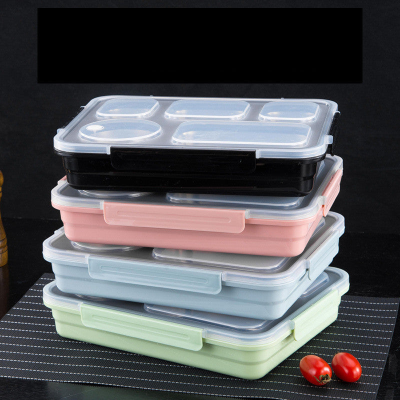 Stainless Steel Insulated lunch Box Student Lunch Box With Lid