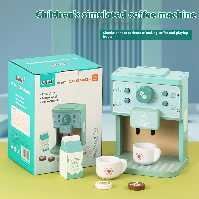 Wooden Children's House Simulation Kitchen Toy Set