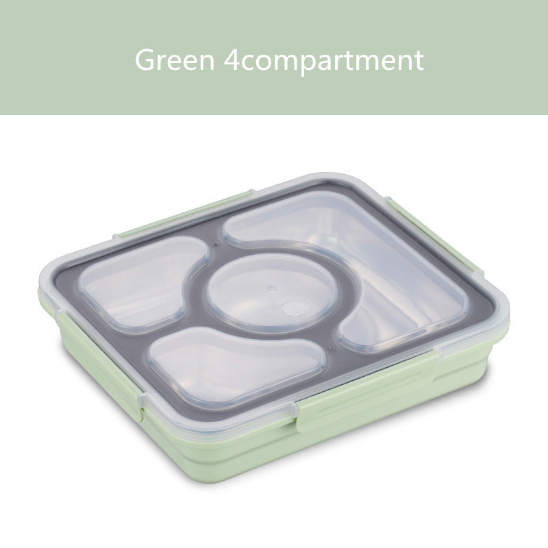 Stainless Steel Insulated lunch Box Student Lunch Box With Lid