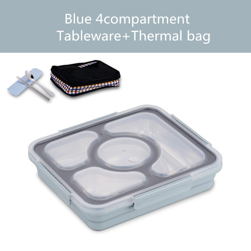 Stainless Steel Insulated lunch Box Student Lunch Box With Lid