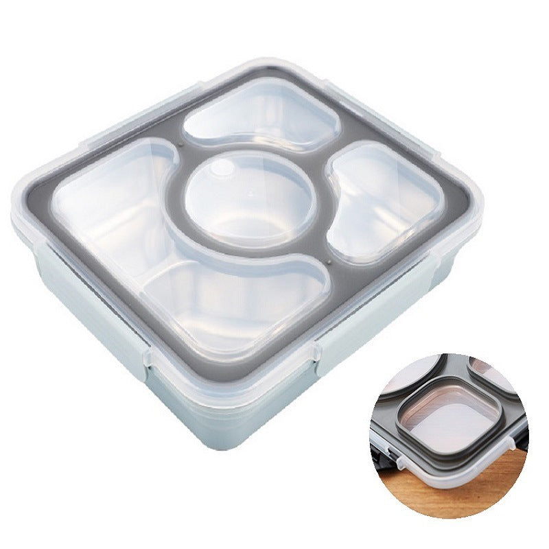 Stainless Steel Insulated lunch Box Student Lunch Box With Lid