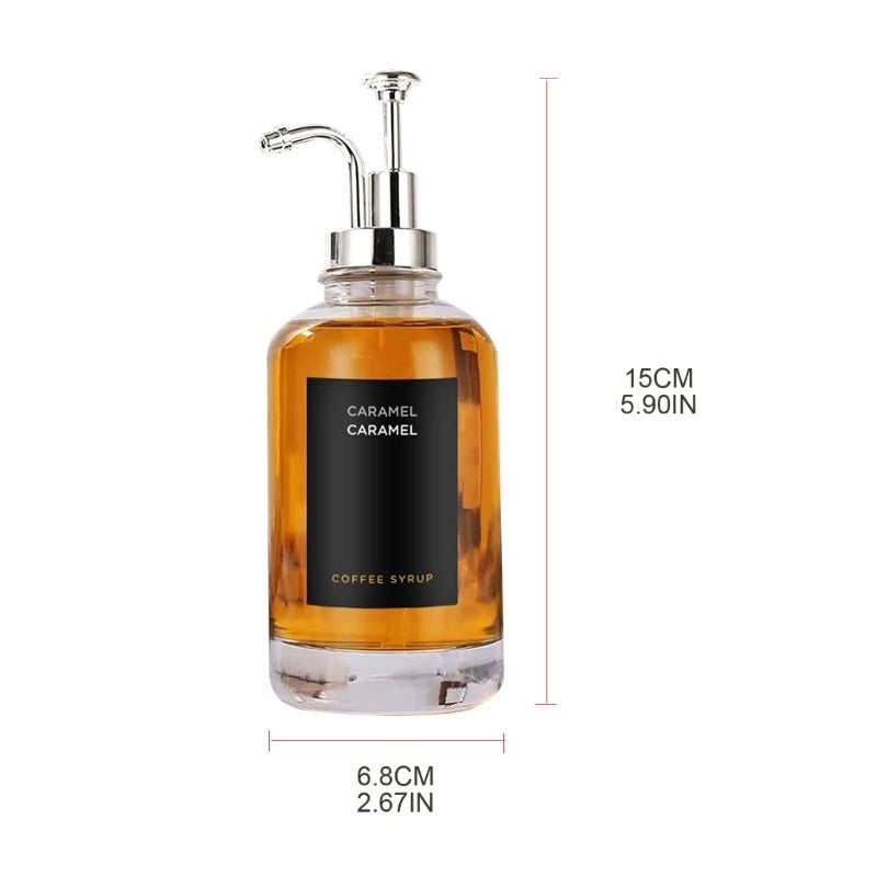 Home Fashion Coffee Syrup Dispenser Set