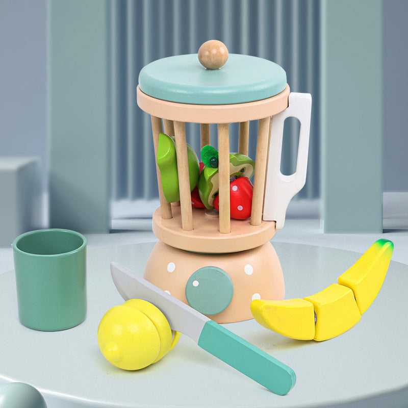 Wooden Children's House Simulation Kitchen Toy Set